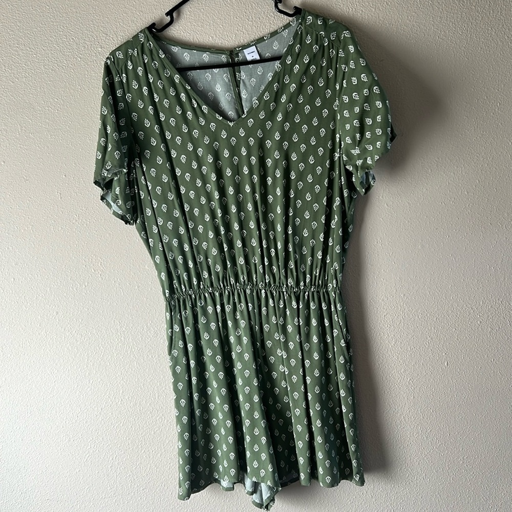 Green Romper from Old Navy